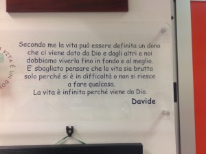 la vita è un dono