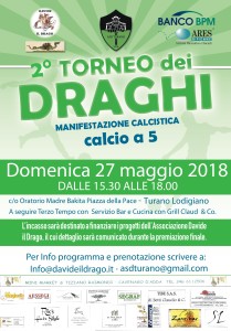 Torneo dei Draghi Domenica 27 maggio 2018